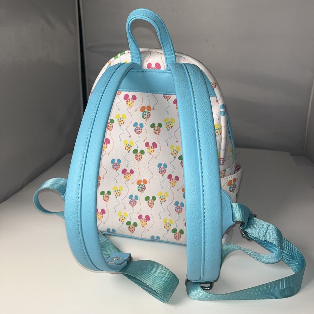 Disney World 50th Loungefly Vault Collection Mickey Mouse Balloons Mini Backpack - Picture 4 of 7